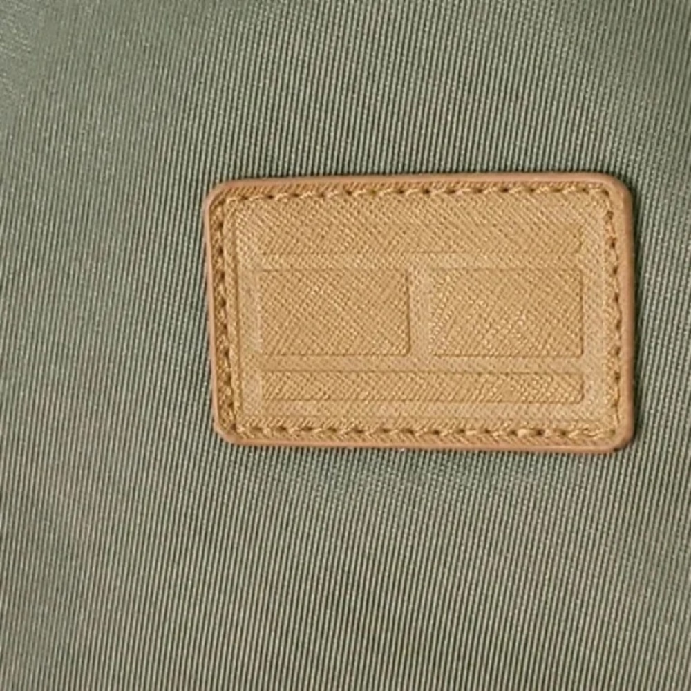 Tommy Hilfiger Olive Green Canvas Backpack - Picture 3 of 9